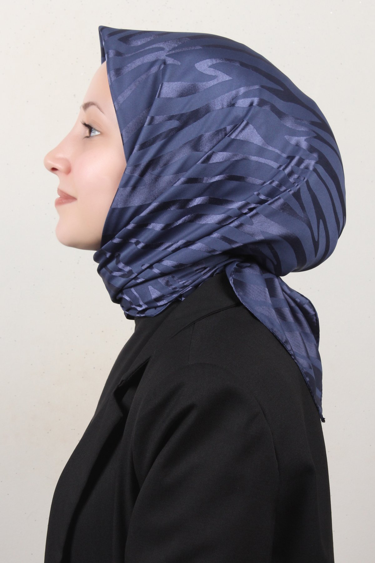 Golden Jakar Eşarp 4136-14 İndigo