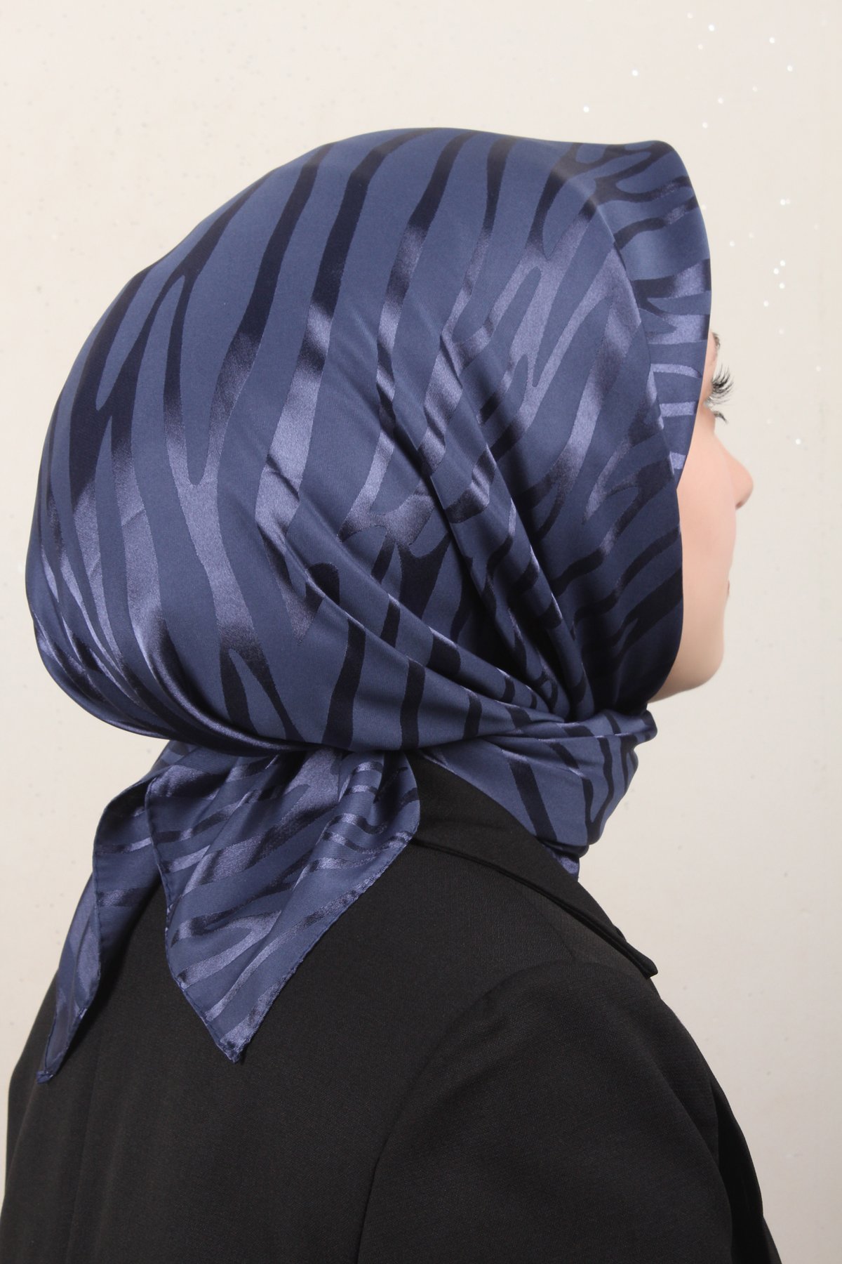 Golden Jakar Eşarp 4136-14 İndigo