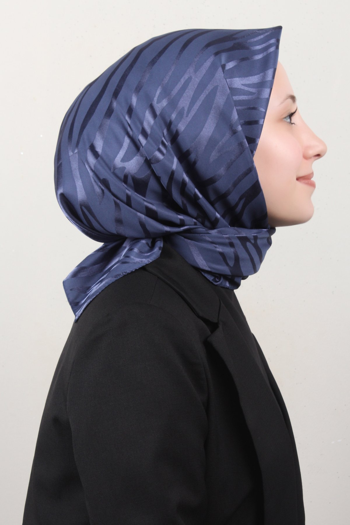 Golden Jakar Eşarp 4136-14 İndigo