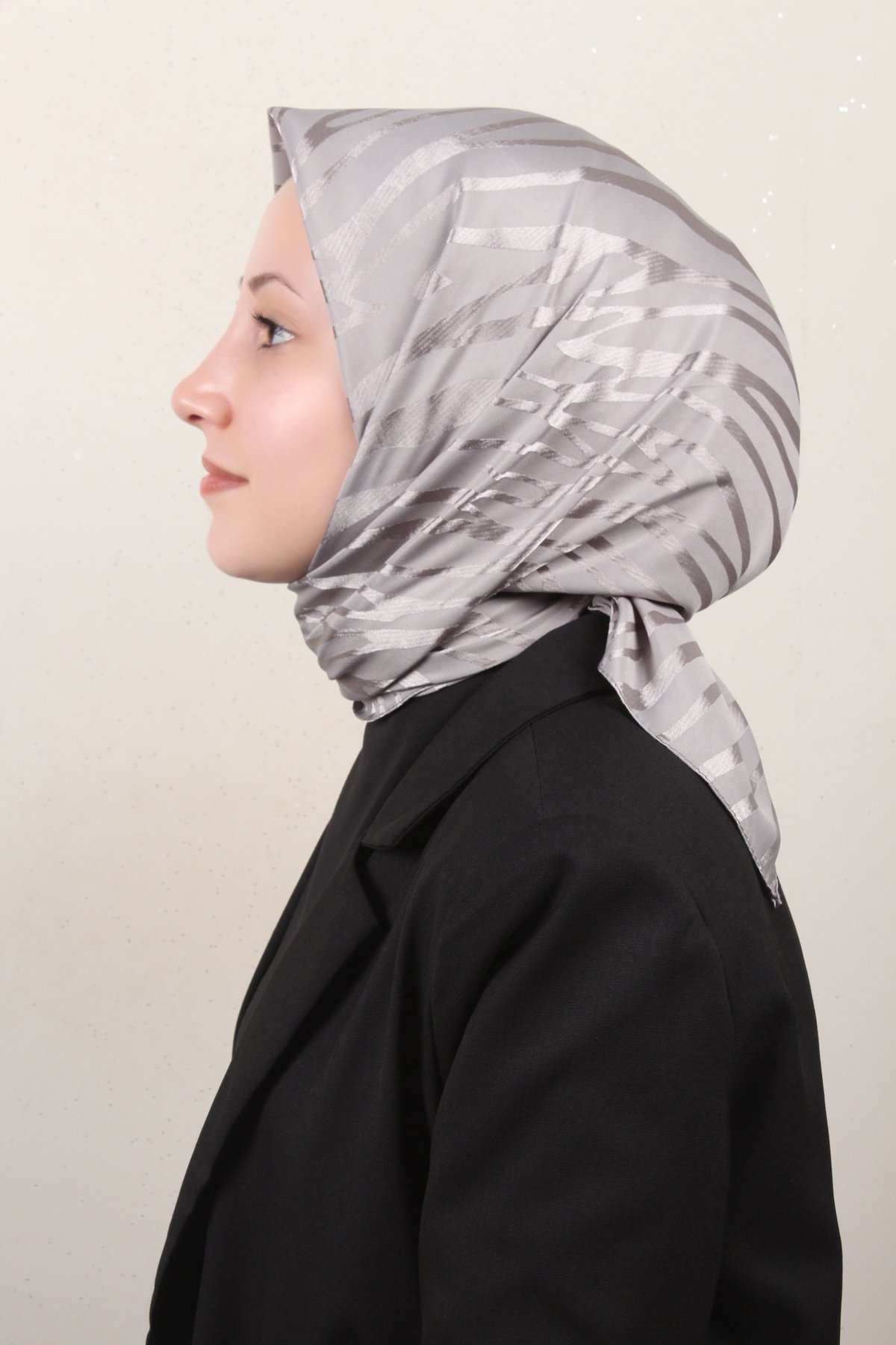 Golden Jakar Eşarp 4136-16 Duman