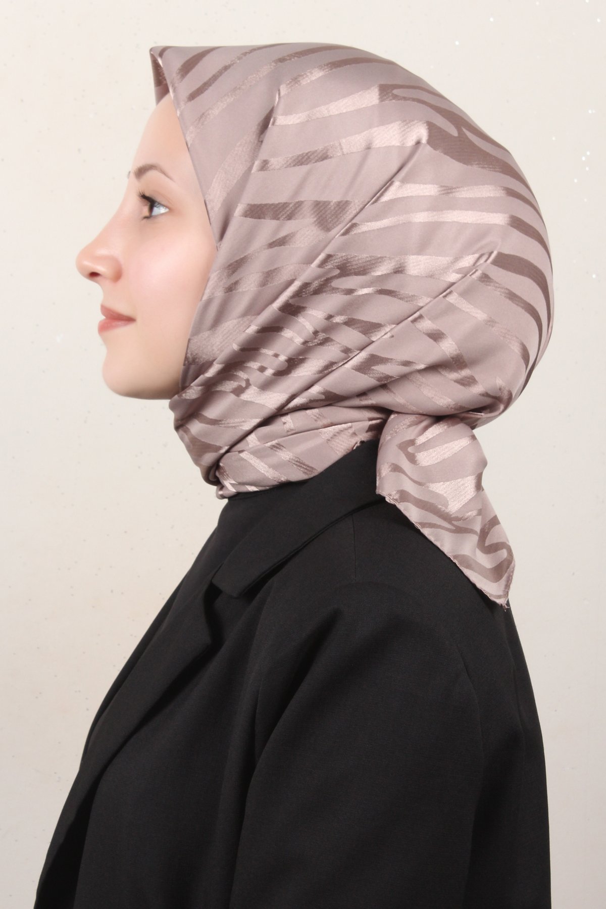 Golden Jakar Eşarp 4136-8 Açık Vizon