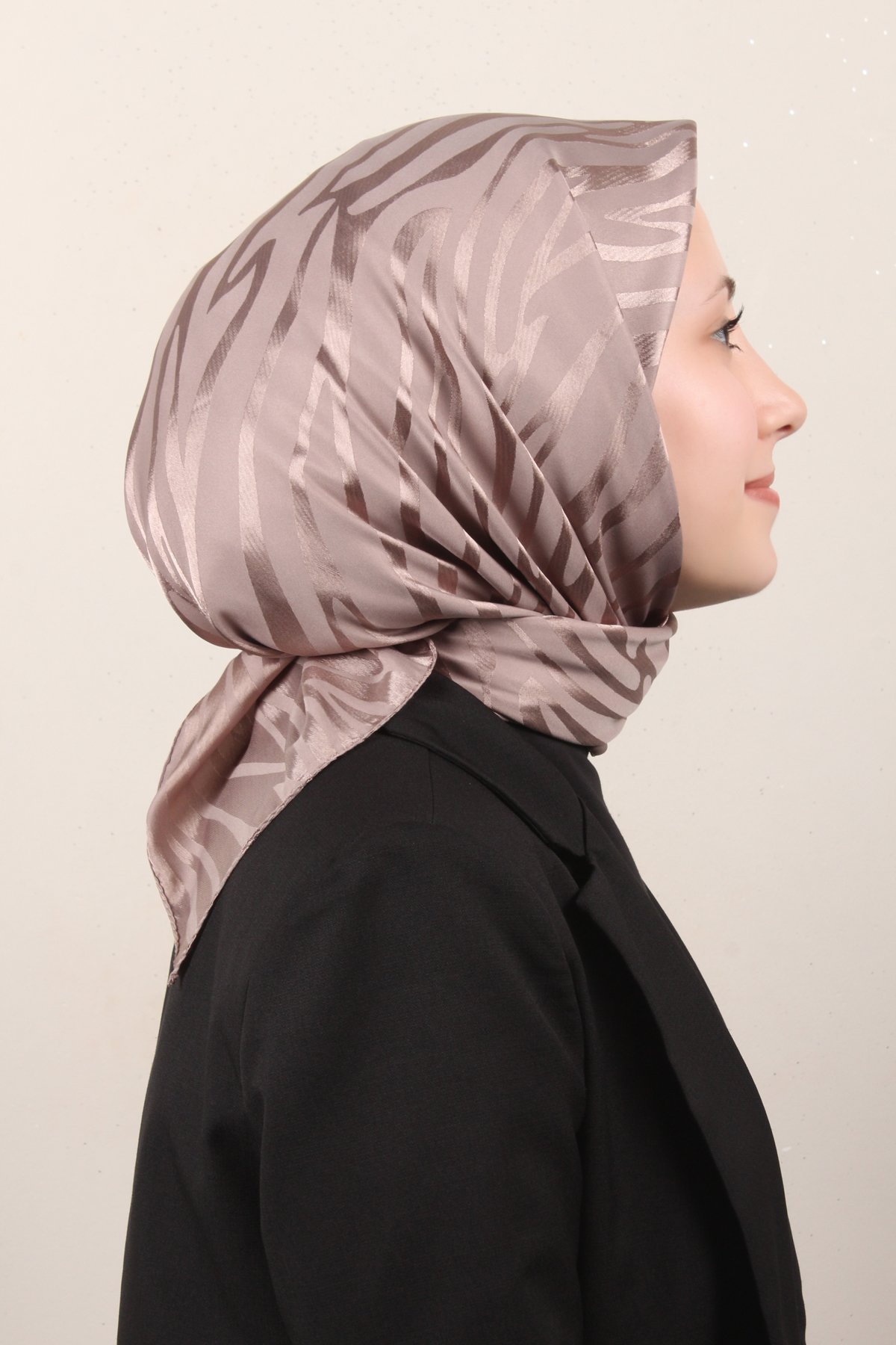 Golden Jakar Eşarp 4136-8 Açık Vizon