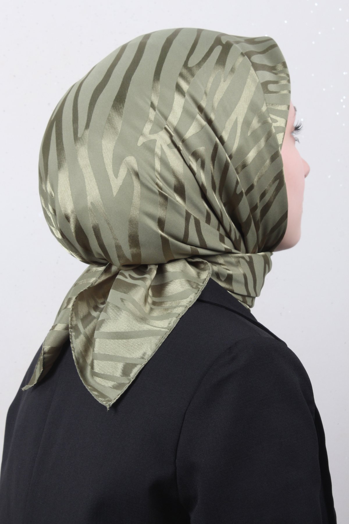 Golden Jakar Eşarp 4136-Haki