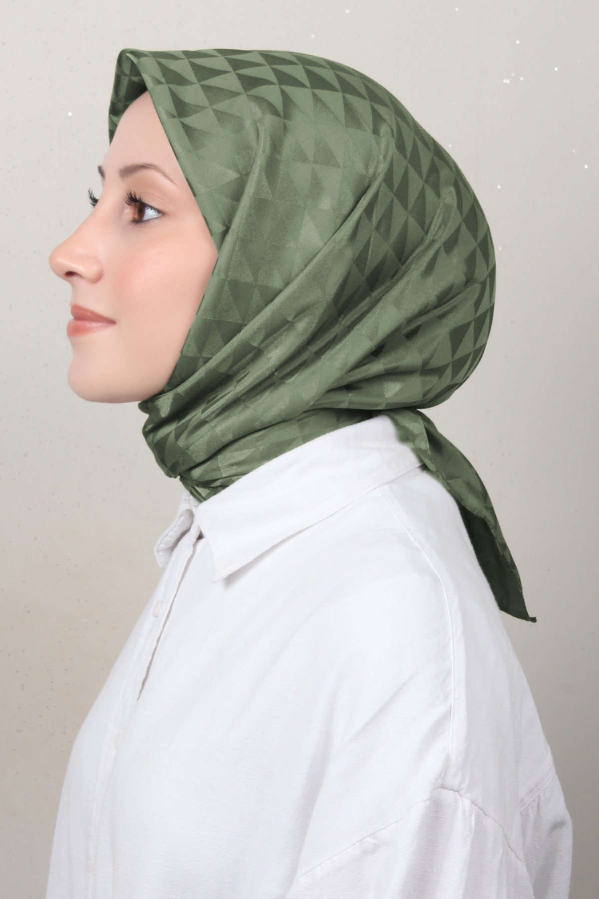 Golden Jakar Eşarp 4138-16 Haki