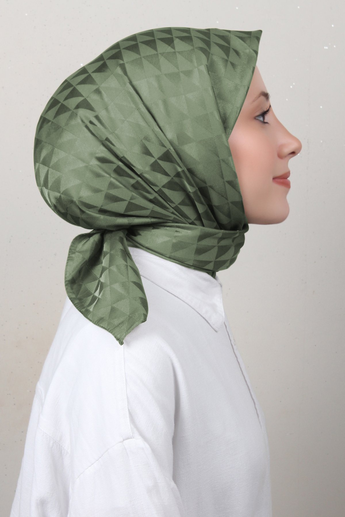 Golden Jakar Eşarp 4138-16 Haki