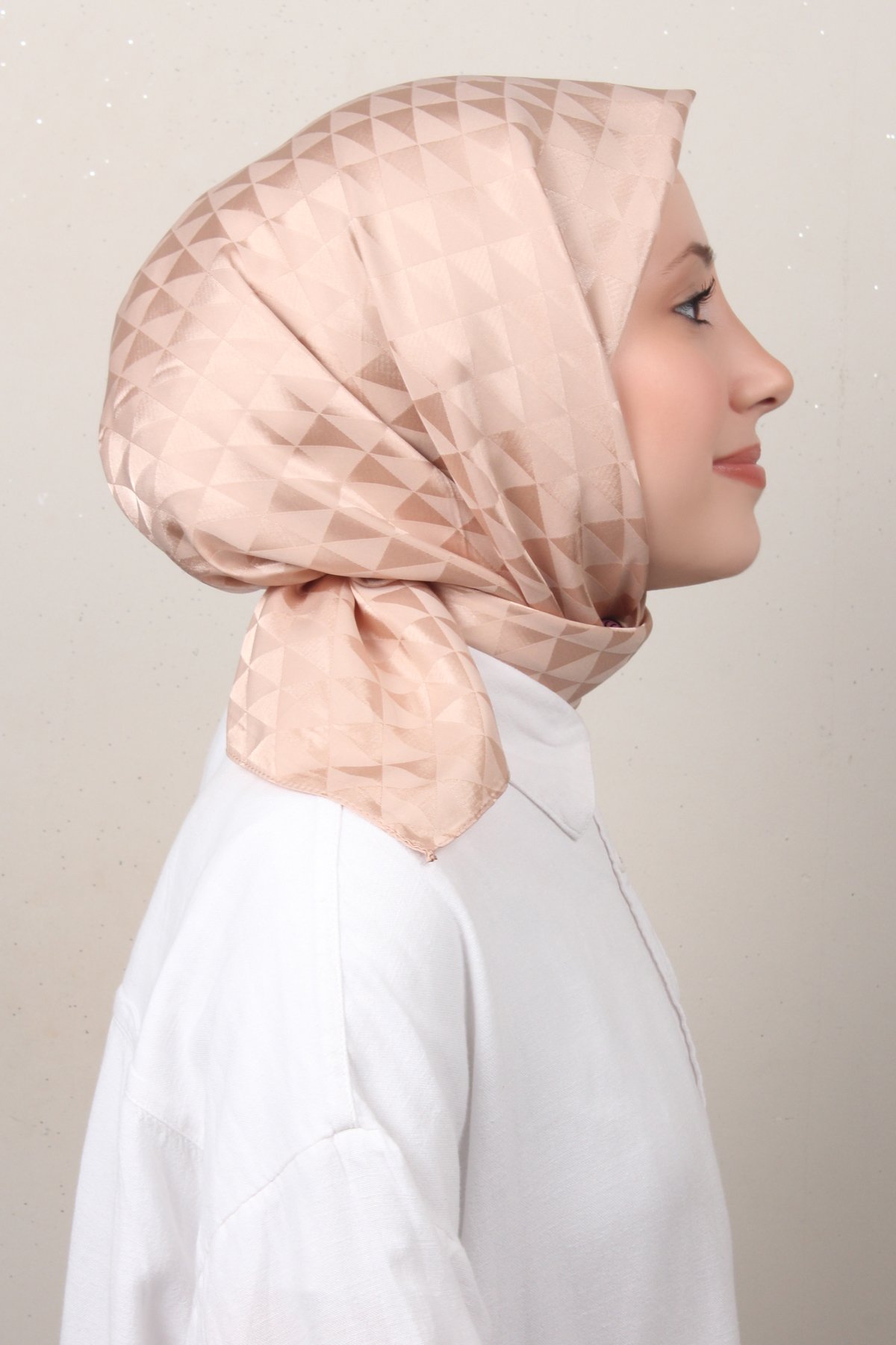 Golden Jakar Eşarp 4138-4 Pudra