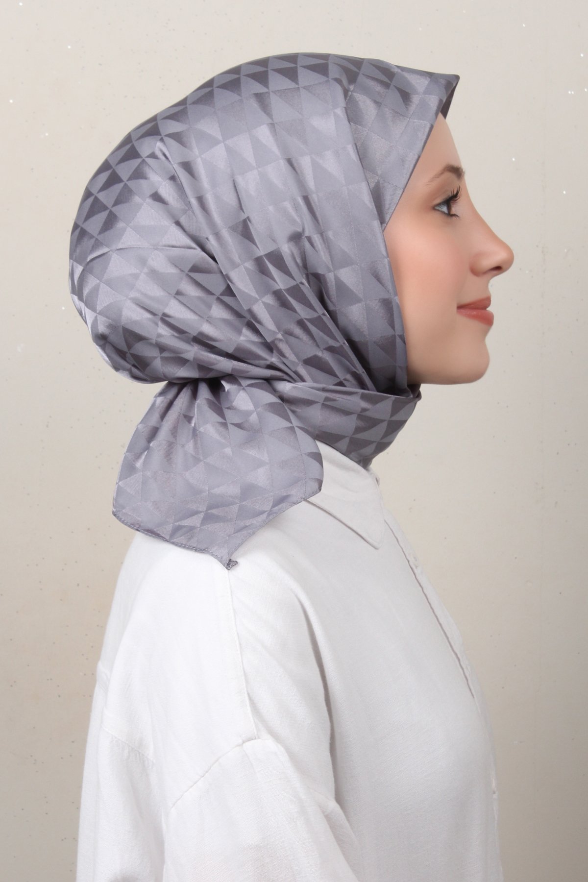 Golden Jakar Eşarp 4138-9 Kurşuni