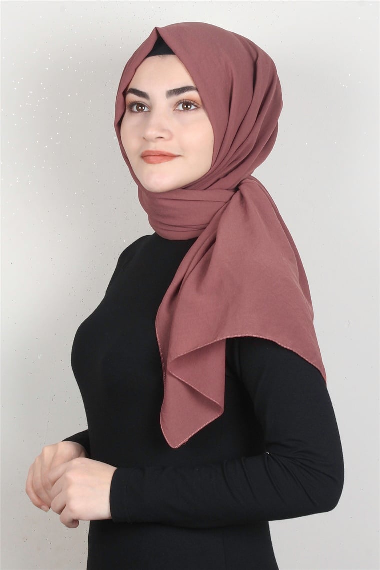 İnce Cazz Şal 1487-2 Kızıl Toprak 