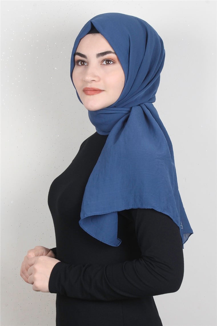 İnce Cazz Şal 1487-7 İndigo