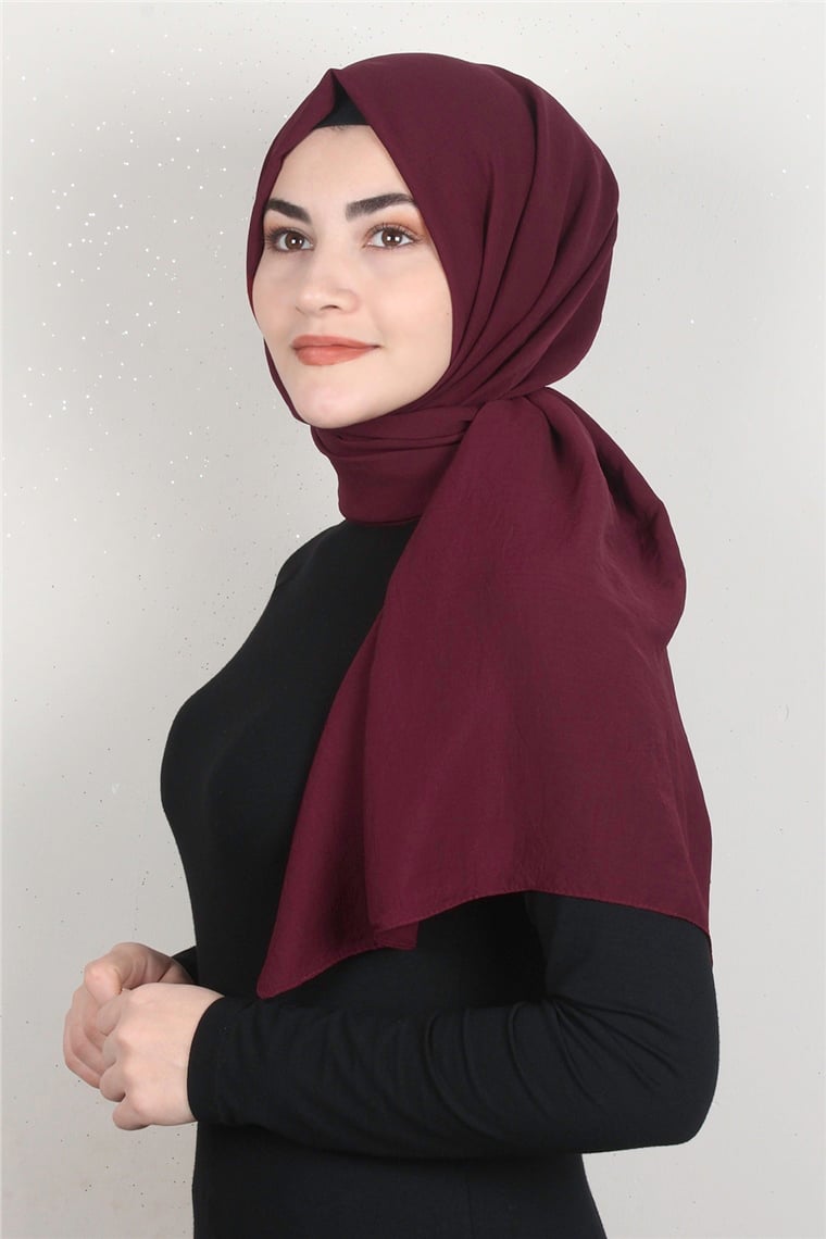 İnce Cazz Şal 1487-8 Bordo
