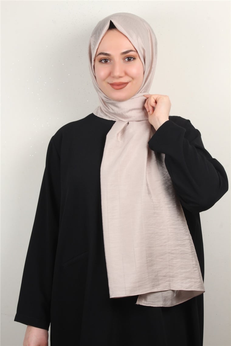 İnce Kareli Şal 2580-38 Taş