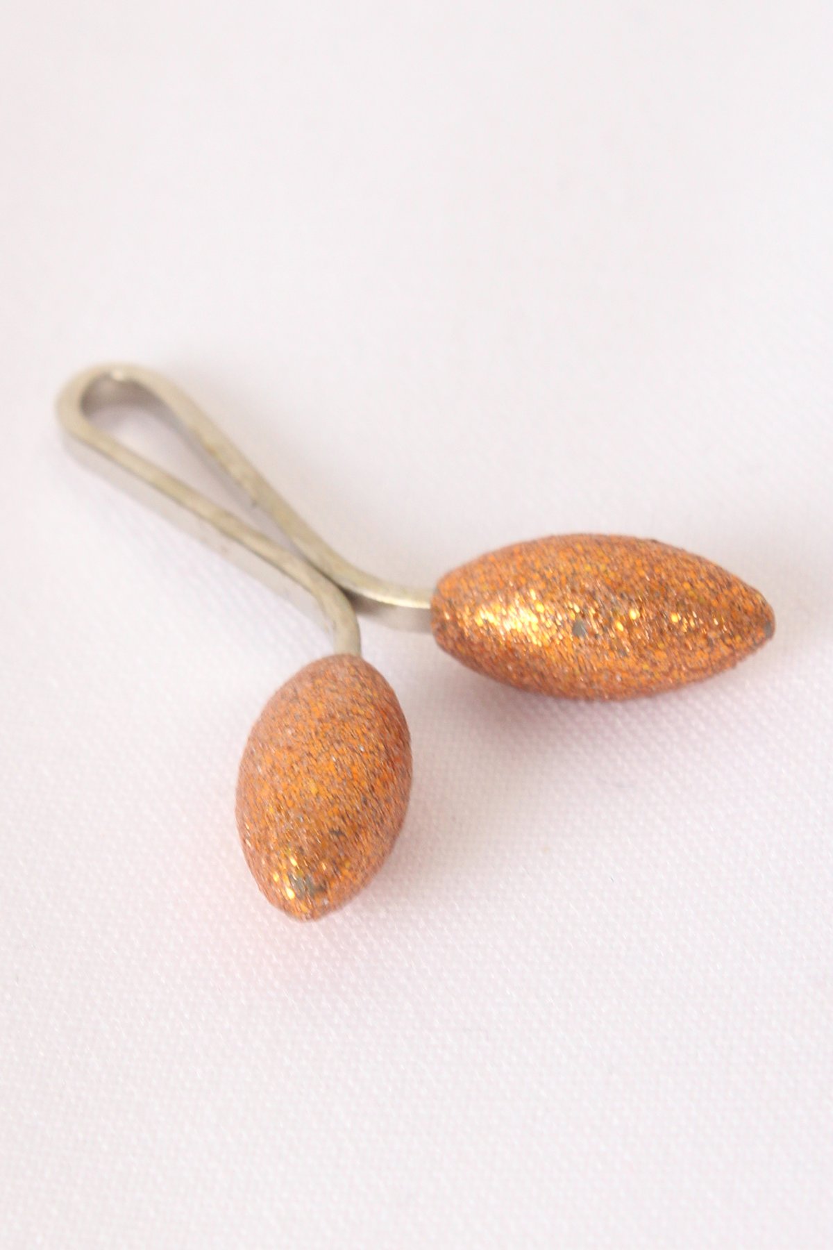 İncili Eşarp İğnesi 302-0001-114 Turuncu