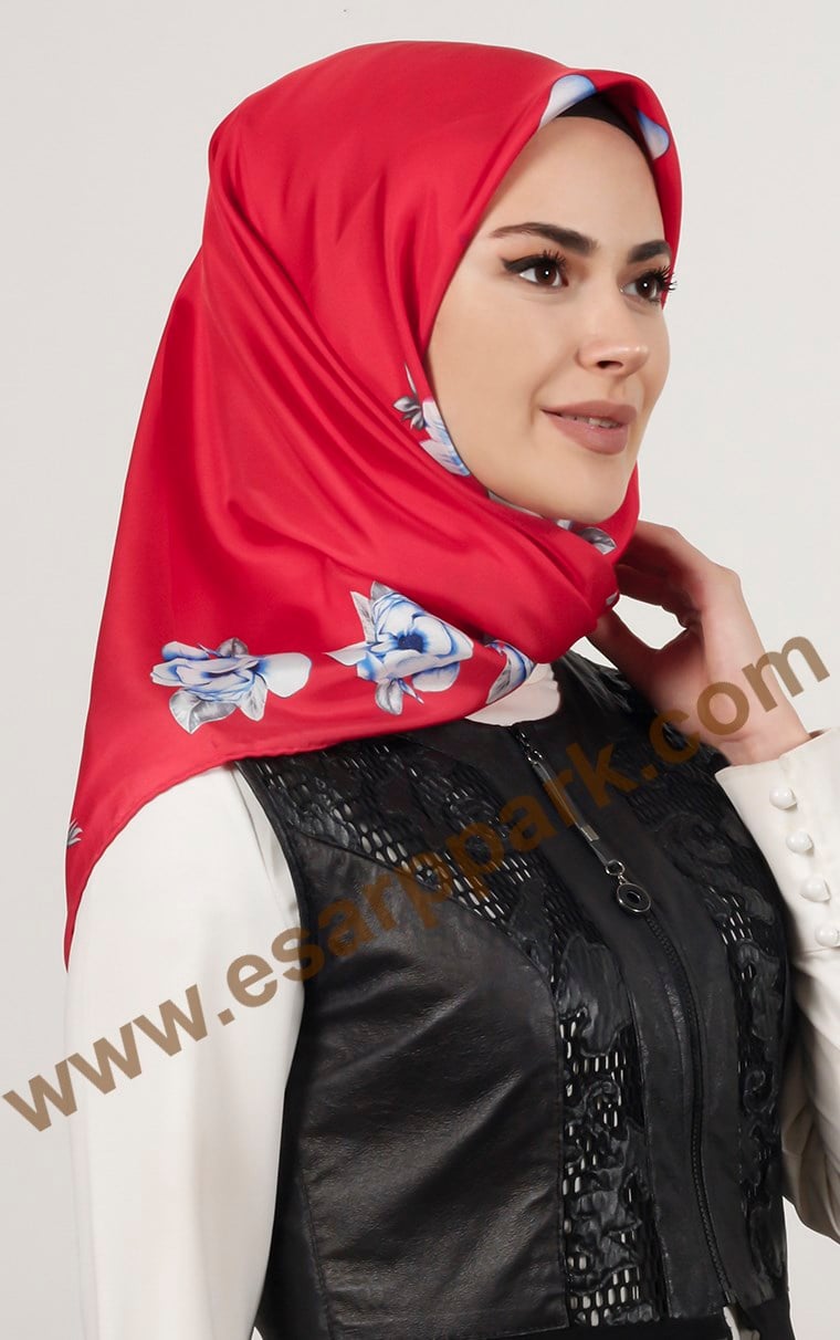 İndirimli İthal İpek Eşarp 13016-2
