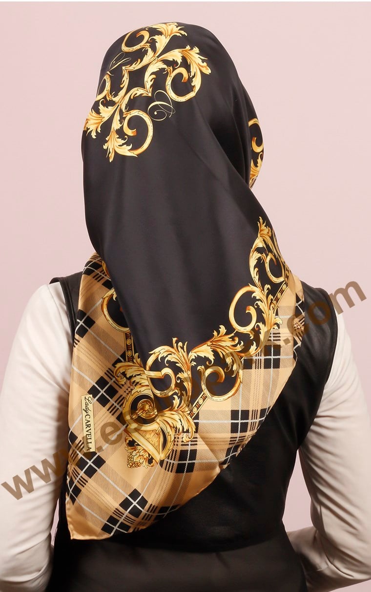 İndirimli İthal İpek Eşarp 1302-2