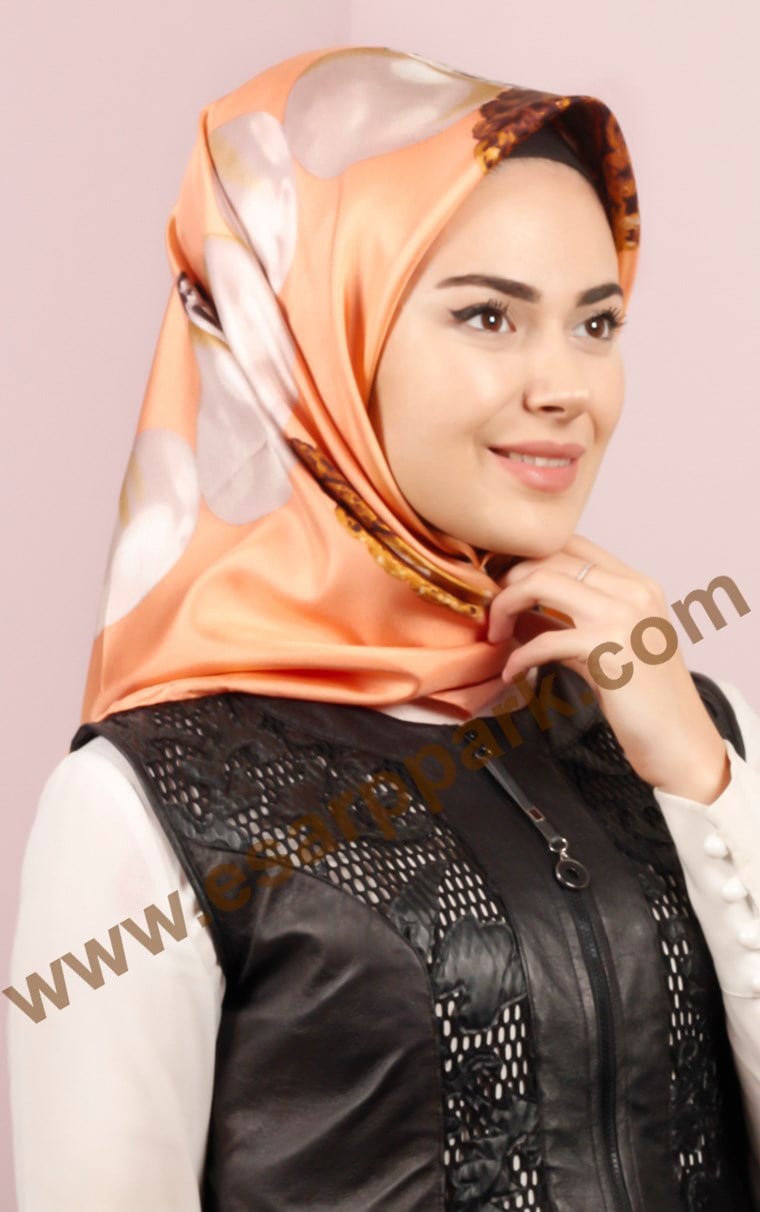 İndirimli İthal İpek Eşarp 1302-20