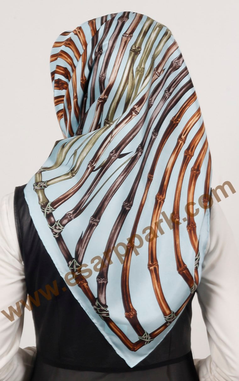 İndirimli İthal İpek Eşarp 13020-14