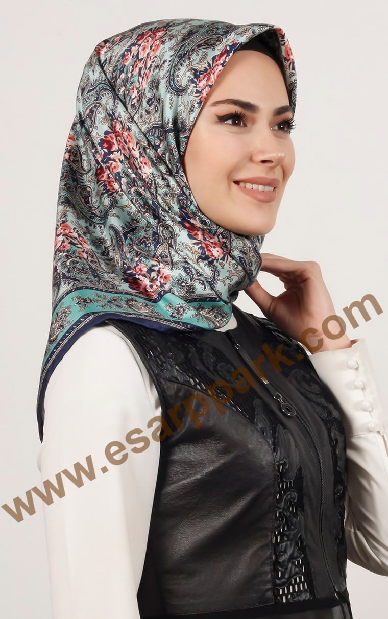 İndirimli İthal İpek Eşarp 13020-37