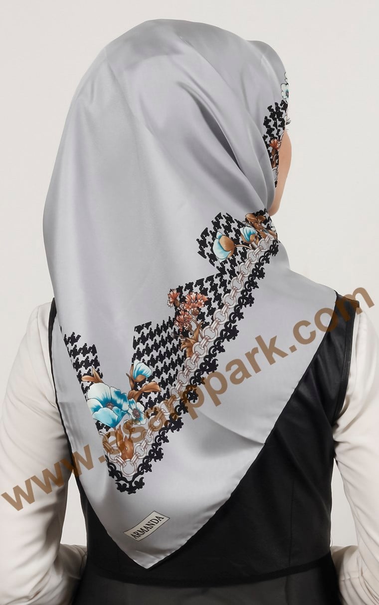 İndirimli İthal İpek Eşarp 1305-3