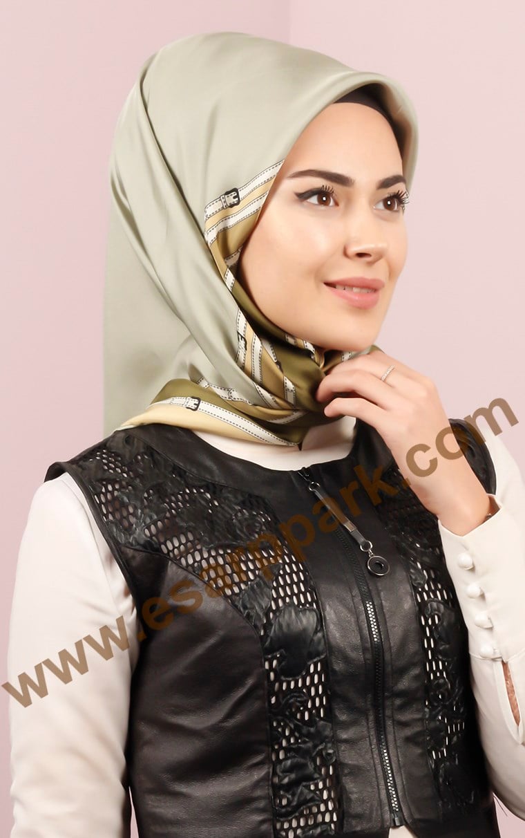 İndirimli İthal İpek Eşarp 1305-4