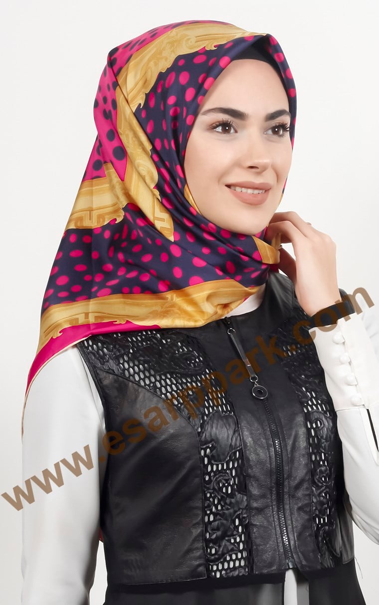 İndirimli İthal İpek Eşarp 1504-1