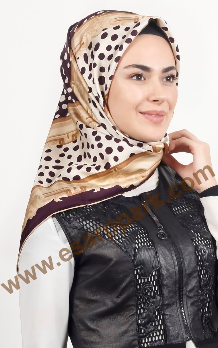 İndirimli İthal İpek Eşarp 1504-5