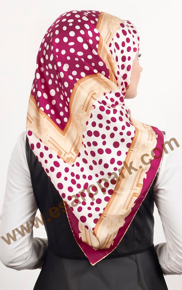 İndirimli İthal İpek Eşarp 1504-6