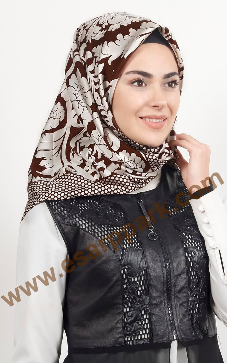 İndirimli İthal İpek Eşarp 1530-1