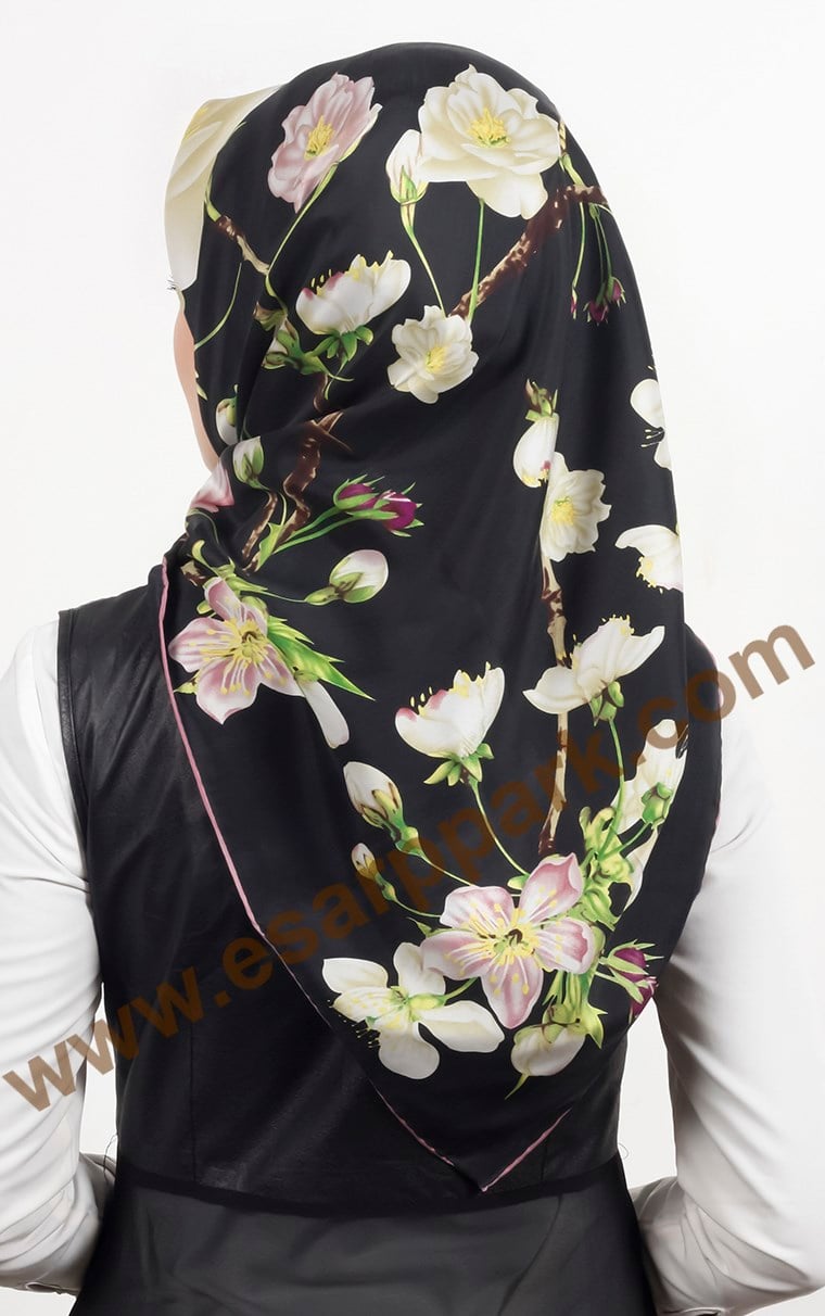 İndirimli İthal İpek Eşarp 1559-7