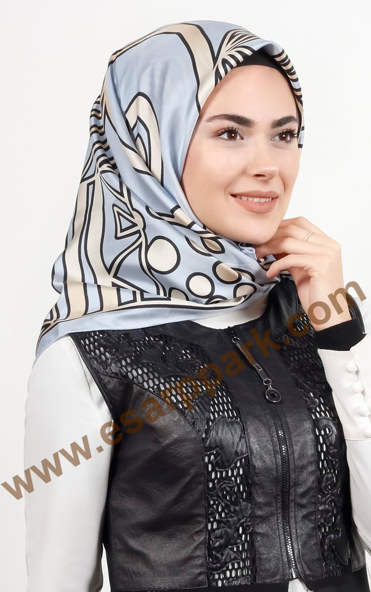İndirimli İthal İpek Eşarp 1567-4