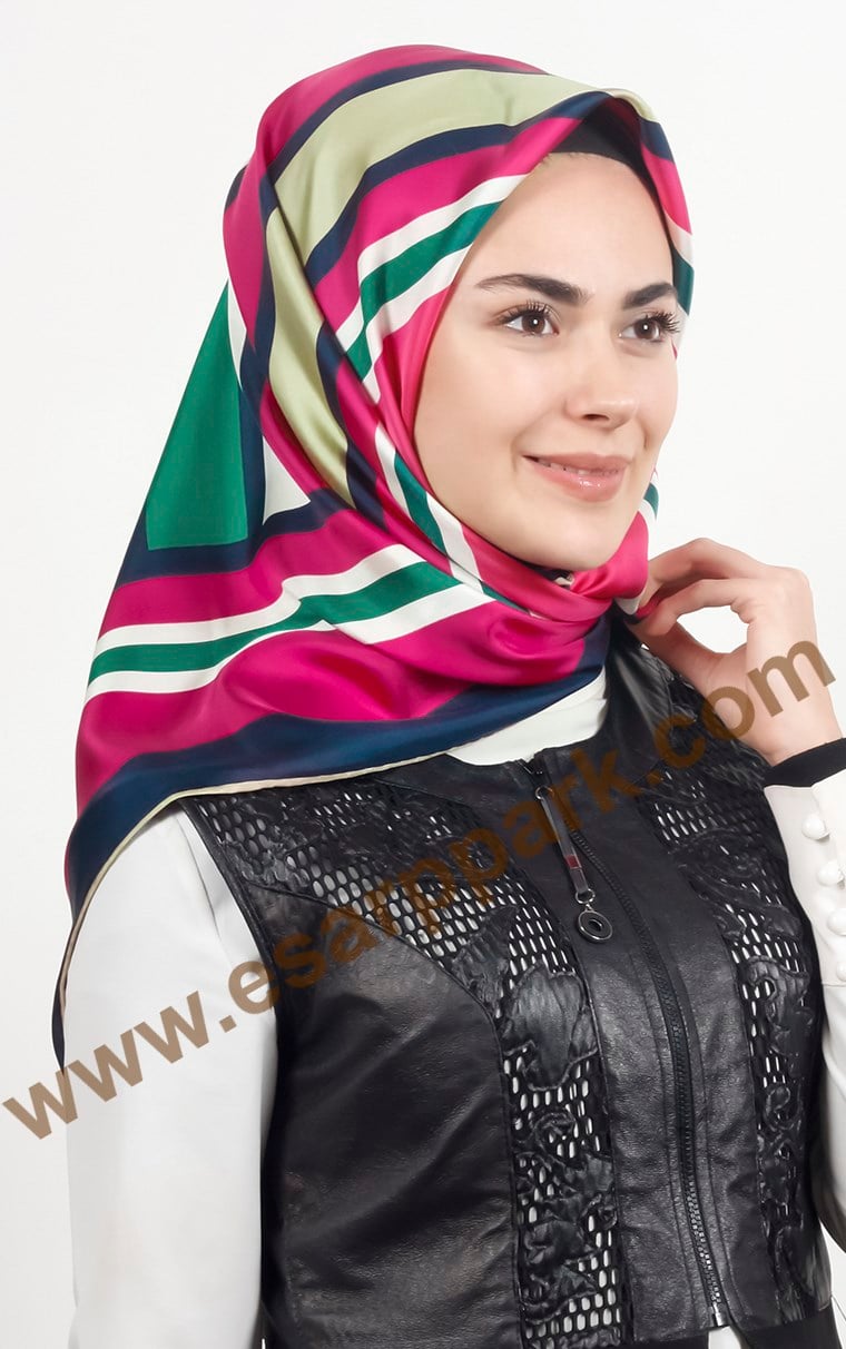 İndirimli İthal İpek Eşarp 1571-3