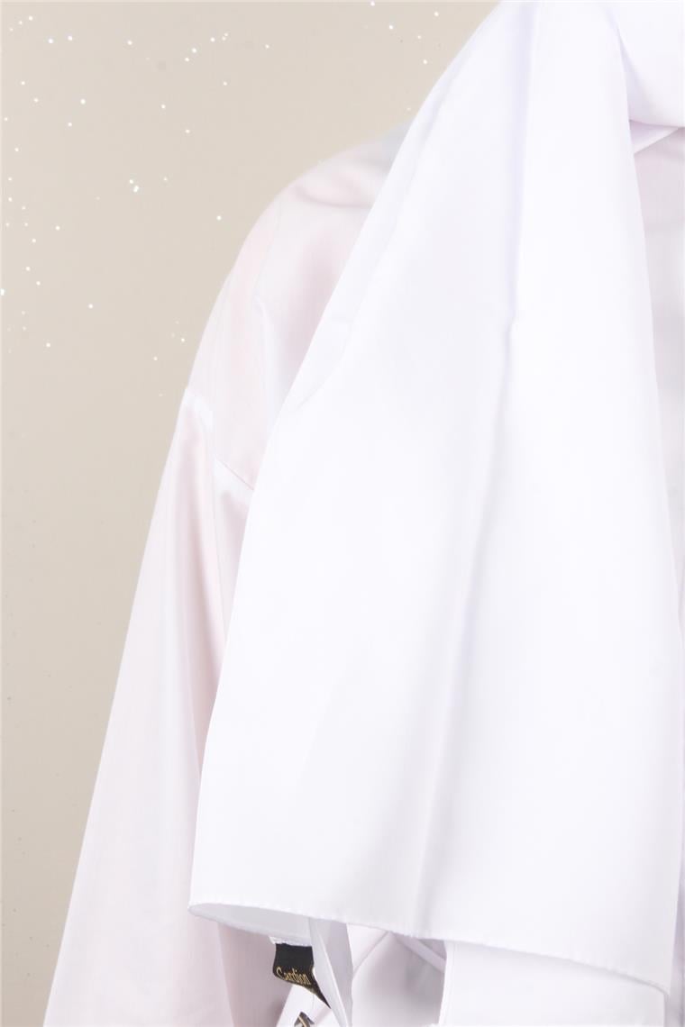 Jakarlı İcon Şal 3101-13 Beyaz