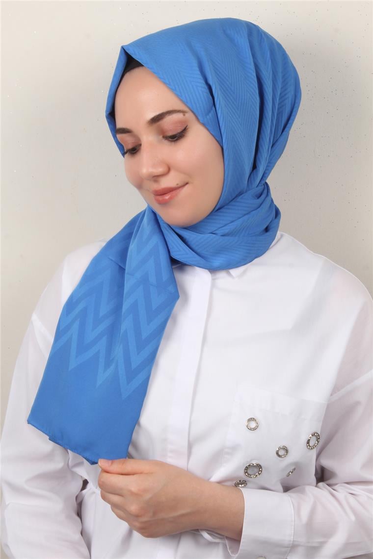 Jakarlı İcon Şal 3101-14 Saks