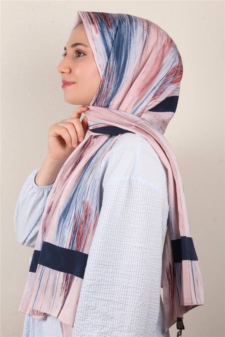 Jakarlı İcon Şal 3104-11 Pudra