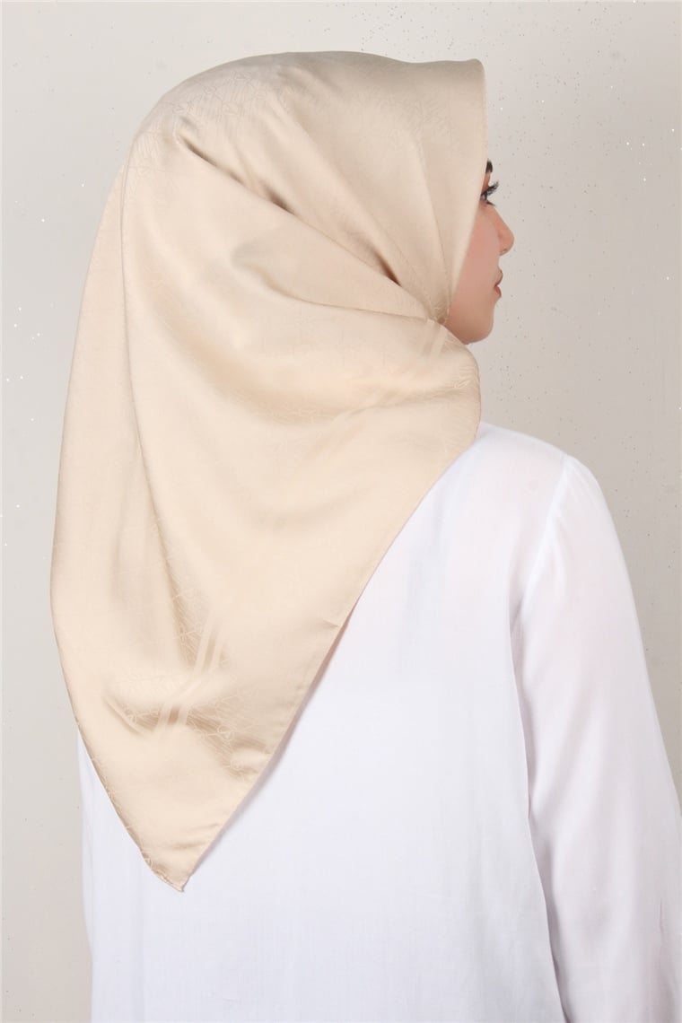 Jakarlı İpeksi Eşarp 3088-6