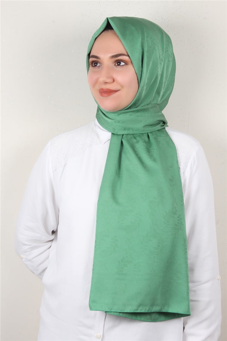 Jakarlı İpeksi Şal 8085-17 Benetton