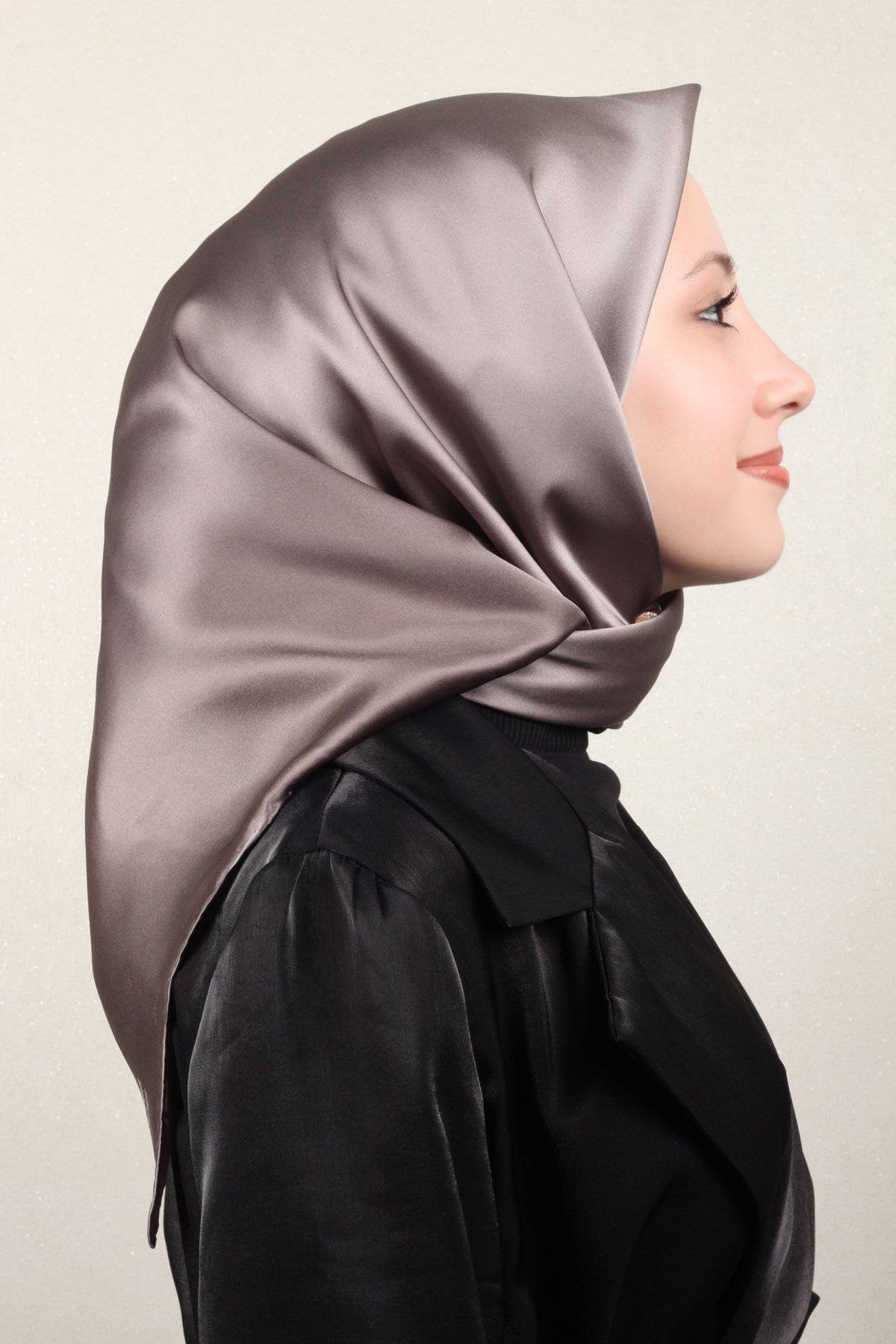 Joyas Degrade İpek Eşarp 4141-10 Vizon