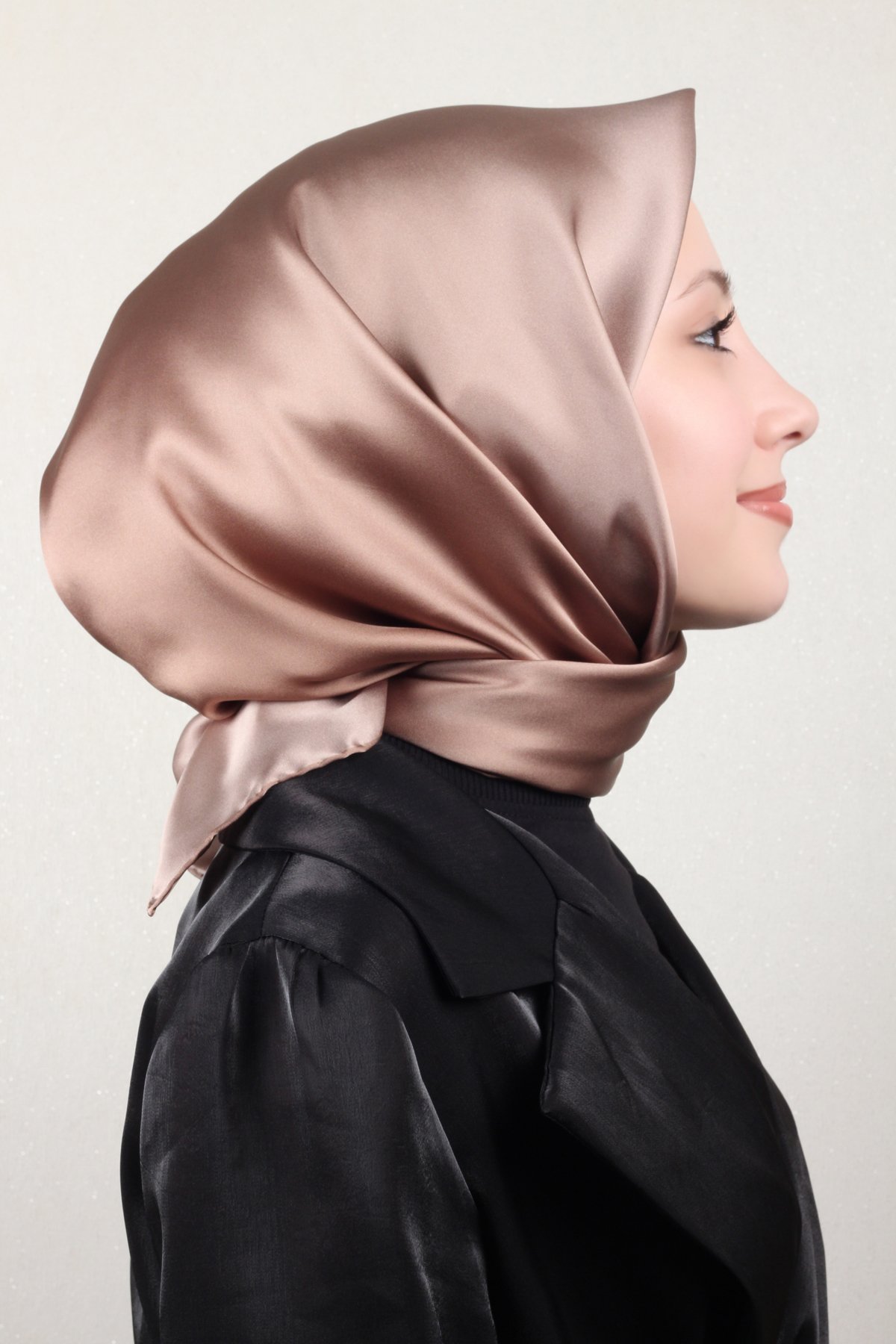 Joyas Degrade İpek Eşarp 4141-3 Bal Köpüğü