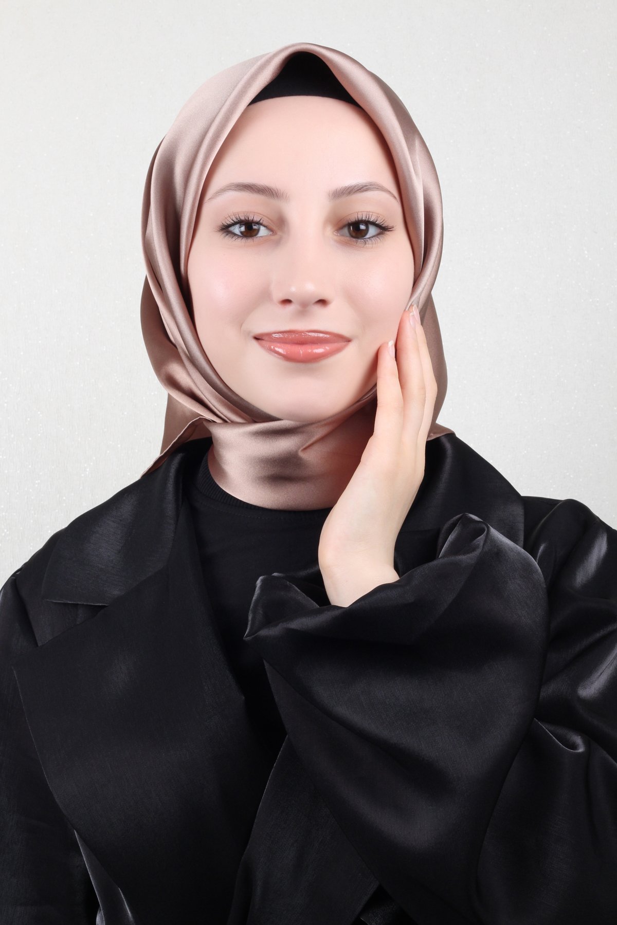 Joyas Degrade İpek Eşarp 4141-3 Bal Köpüğü