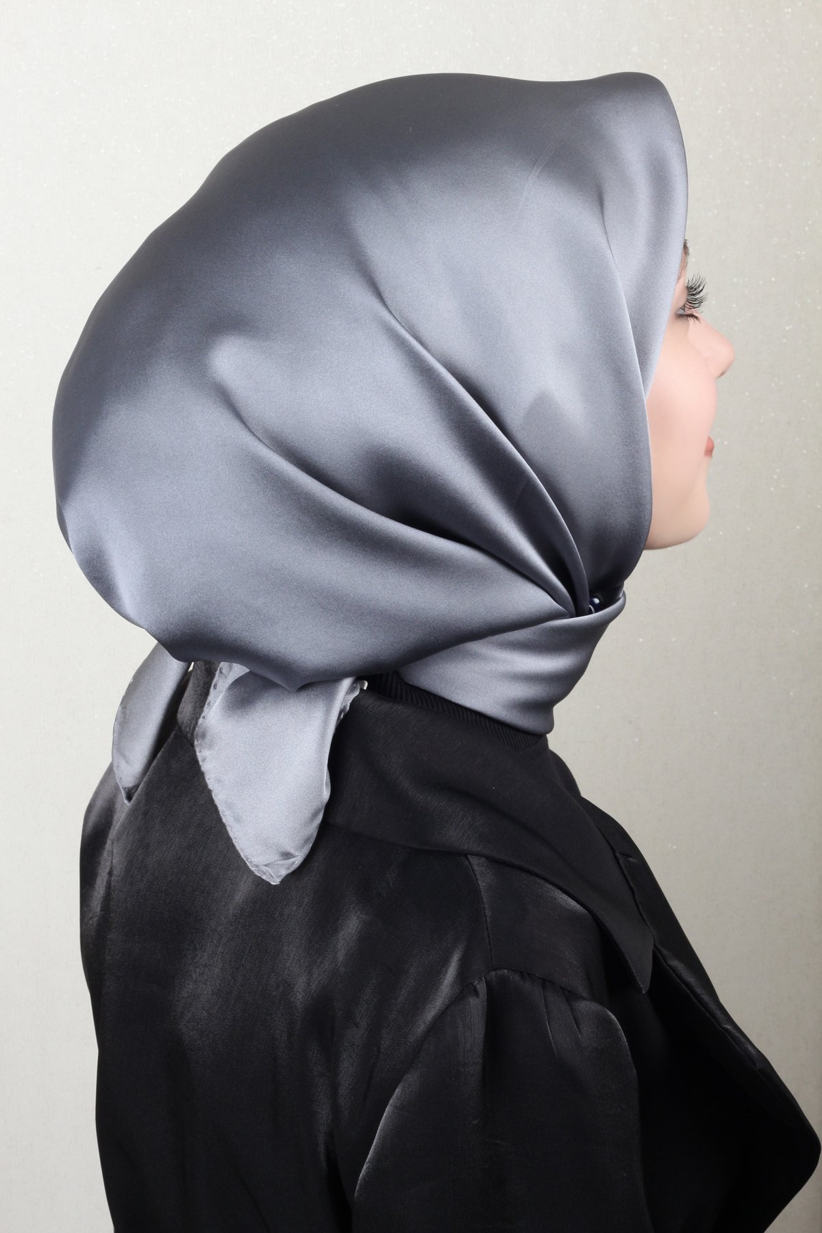 Joyas Degrade İpek Eşarp 4141-4 Gümüş