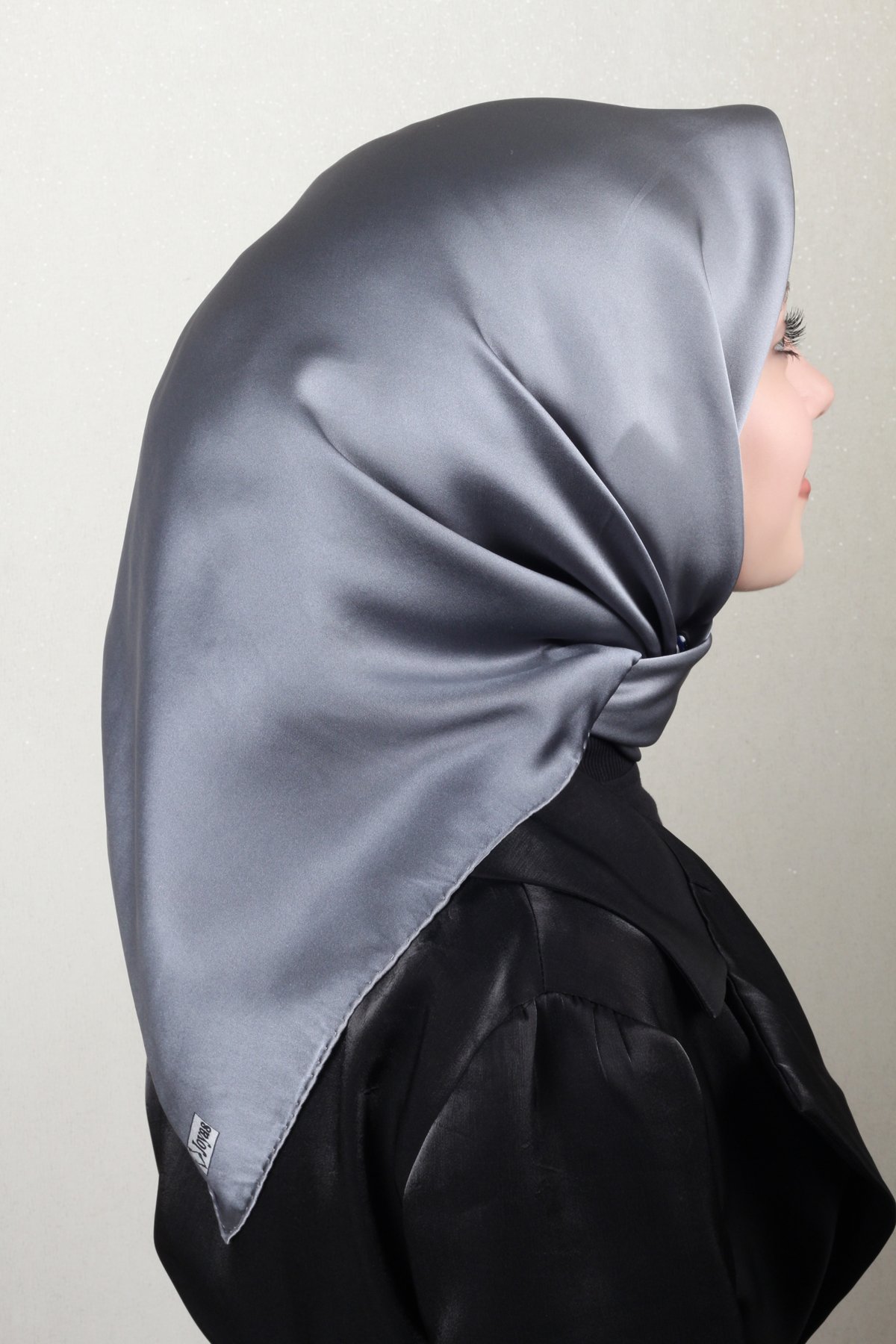 Joyas Degrade İpek Eşarp 4141-4 Gümüş