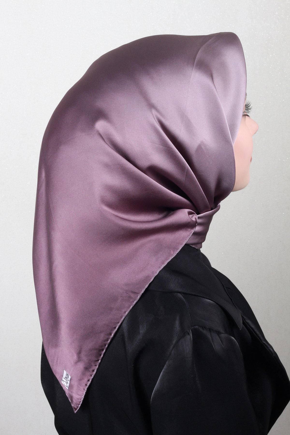 Joyas Degrade İpek Eşarp 4141-7 İncir Moru