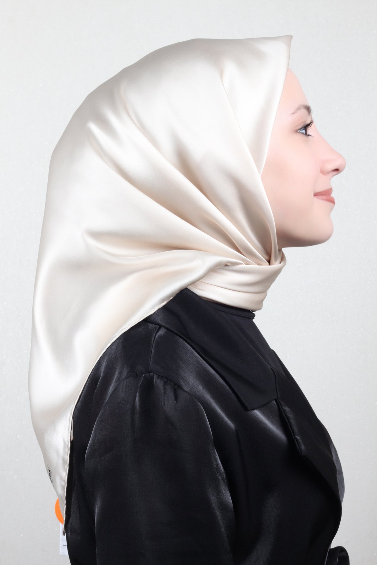 Joyas Düz İpek Eşarp 4142-1 Bej