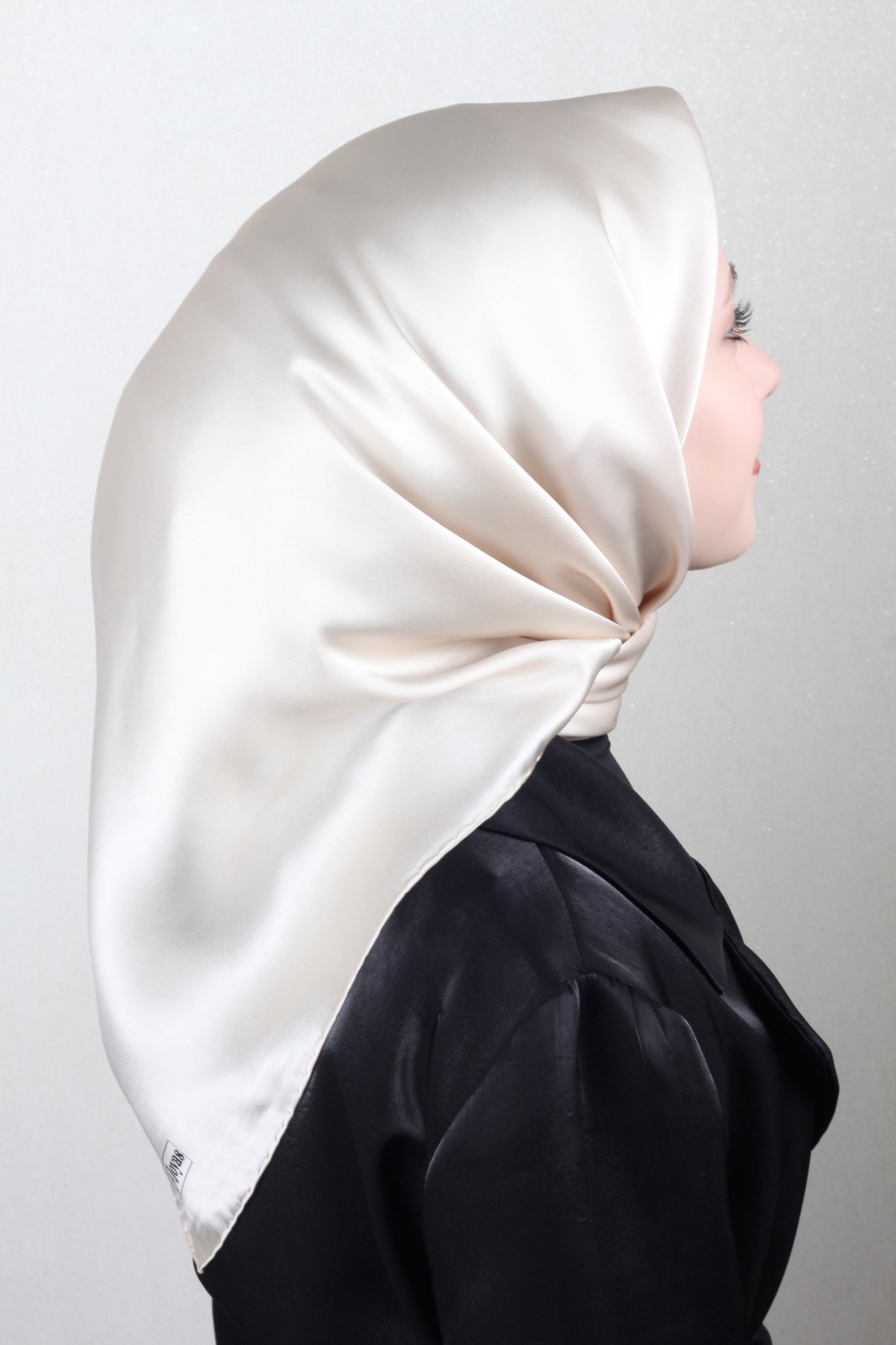 Joyas Düz İpek Eşarp 4142-1 Bej