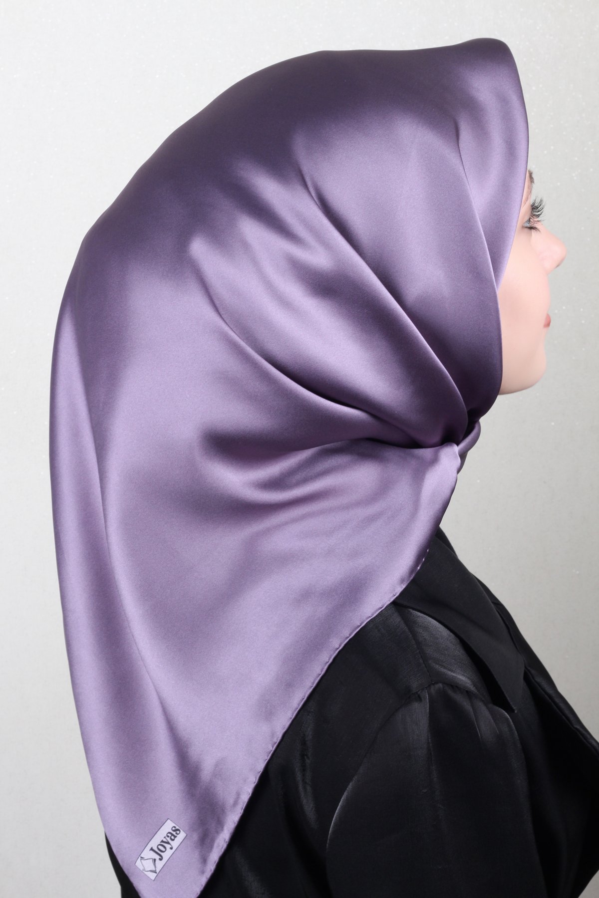 Joyas Düz İpek Eşarp 4142-10 Lavanta