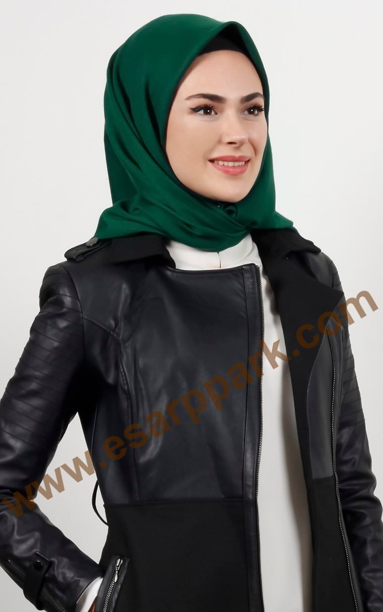 Kışlık Yünlü Düz Renk Eşarp 1750-12