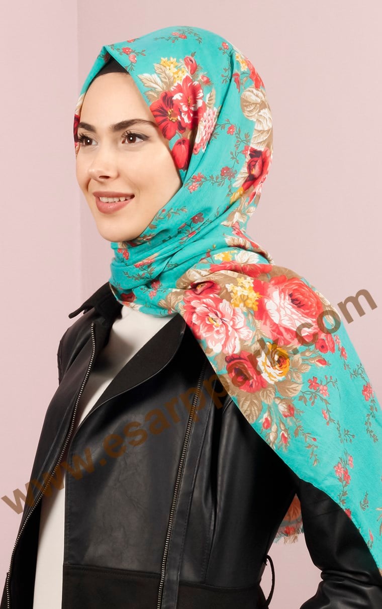 Kışlık Yünlü Şal 5381-22