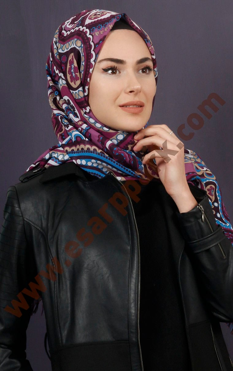 Kışlık Yünlü Şal 5381-33