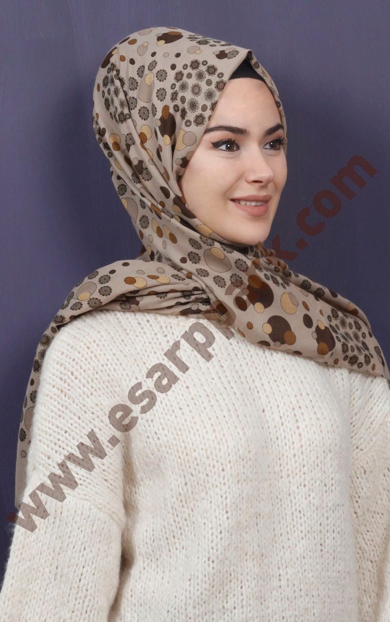 Kışlık Yünlü Şal 5381-46