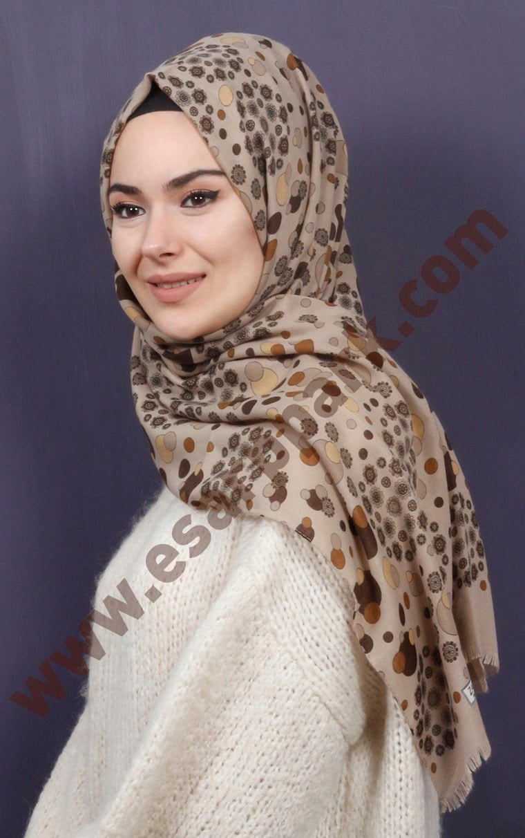 Kışlık Yünlü Şal 5381-46