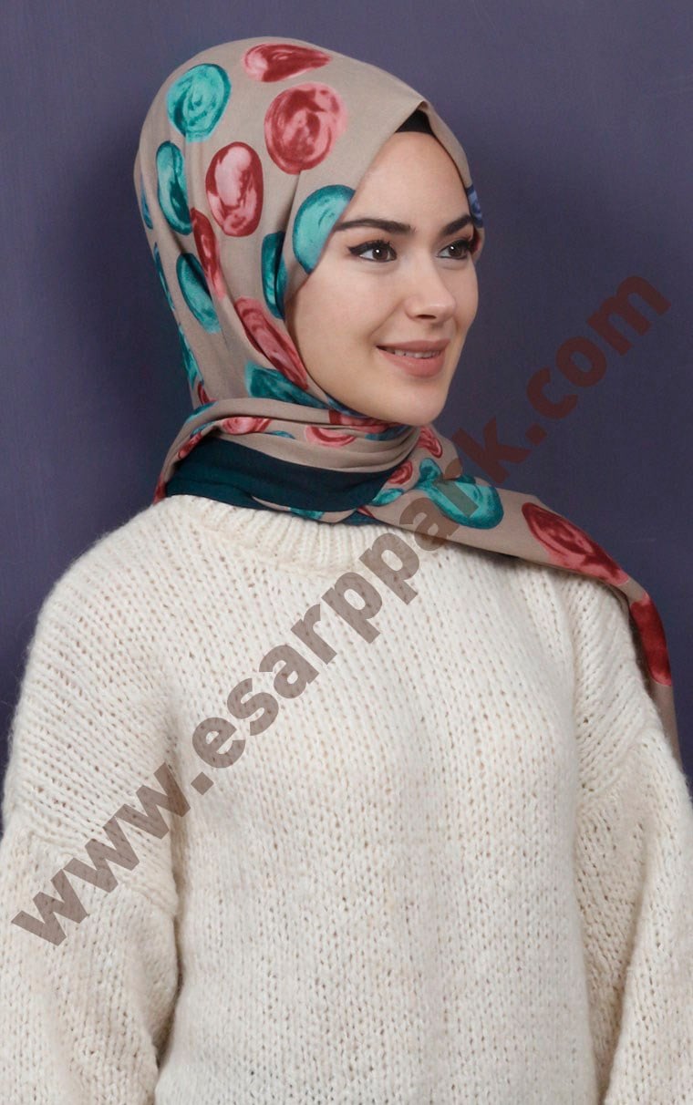 Kışlık Yünlü Şal 5381-52